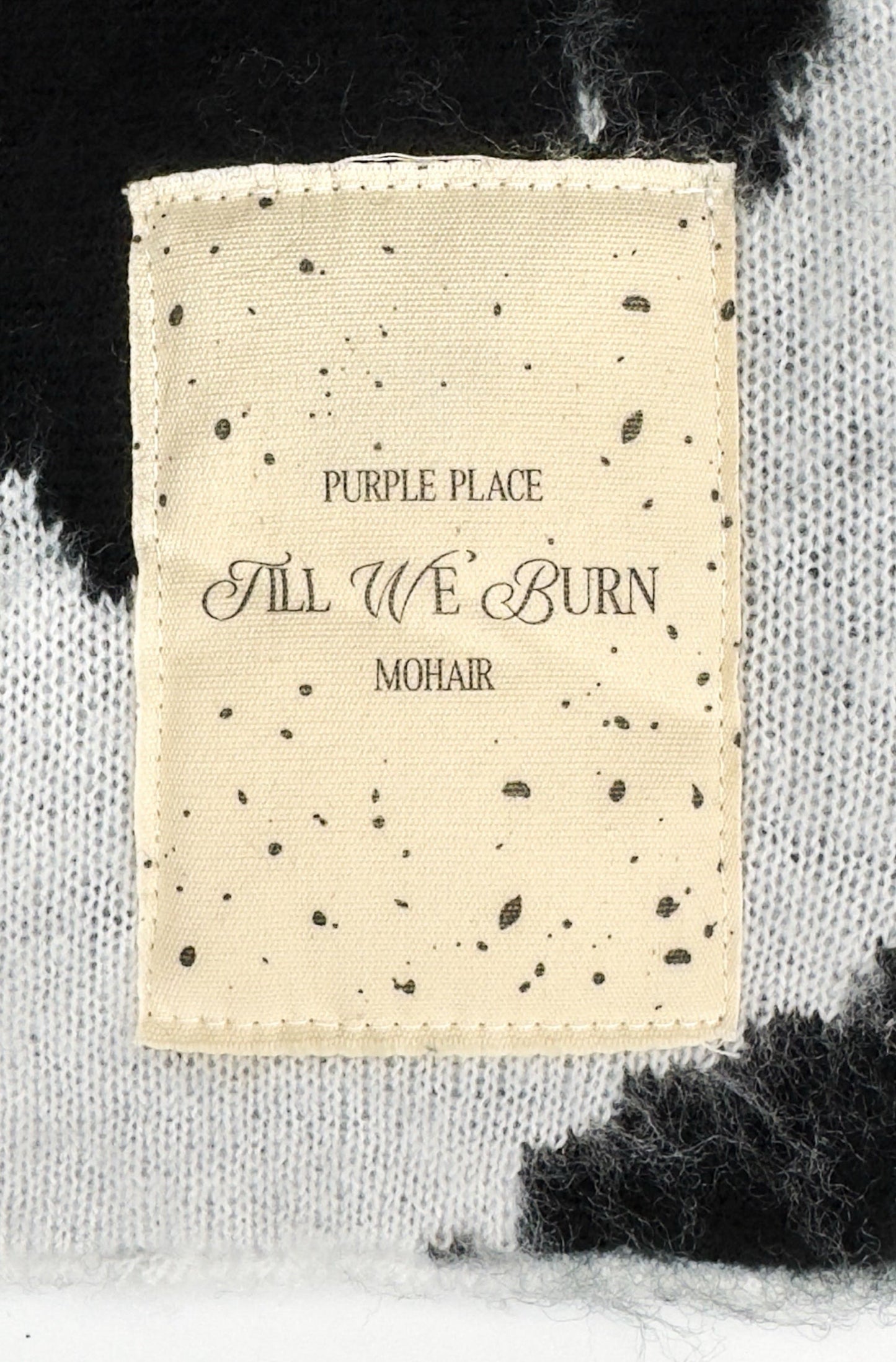 Huge Scarf Till We Burn - Purple Place