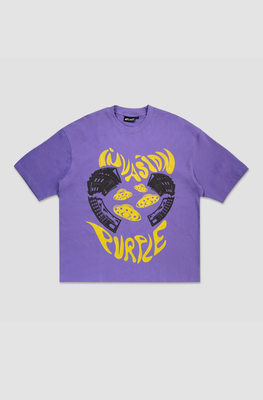Invasion T-shirt Purple - Purple Place