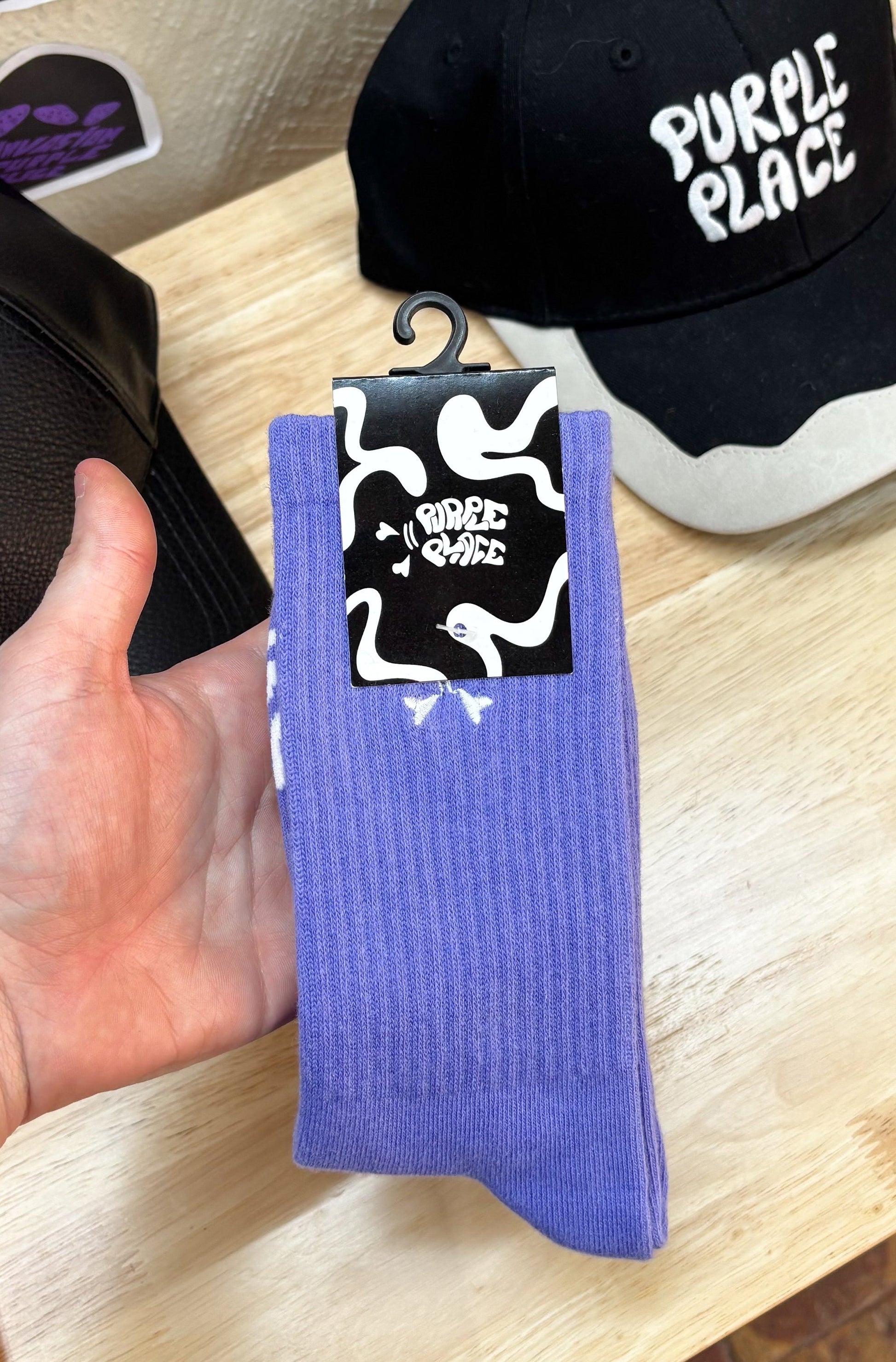 Logo socks Purple - Purple Place