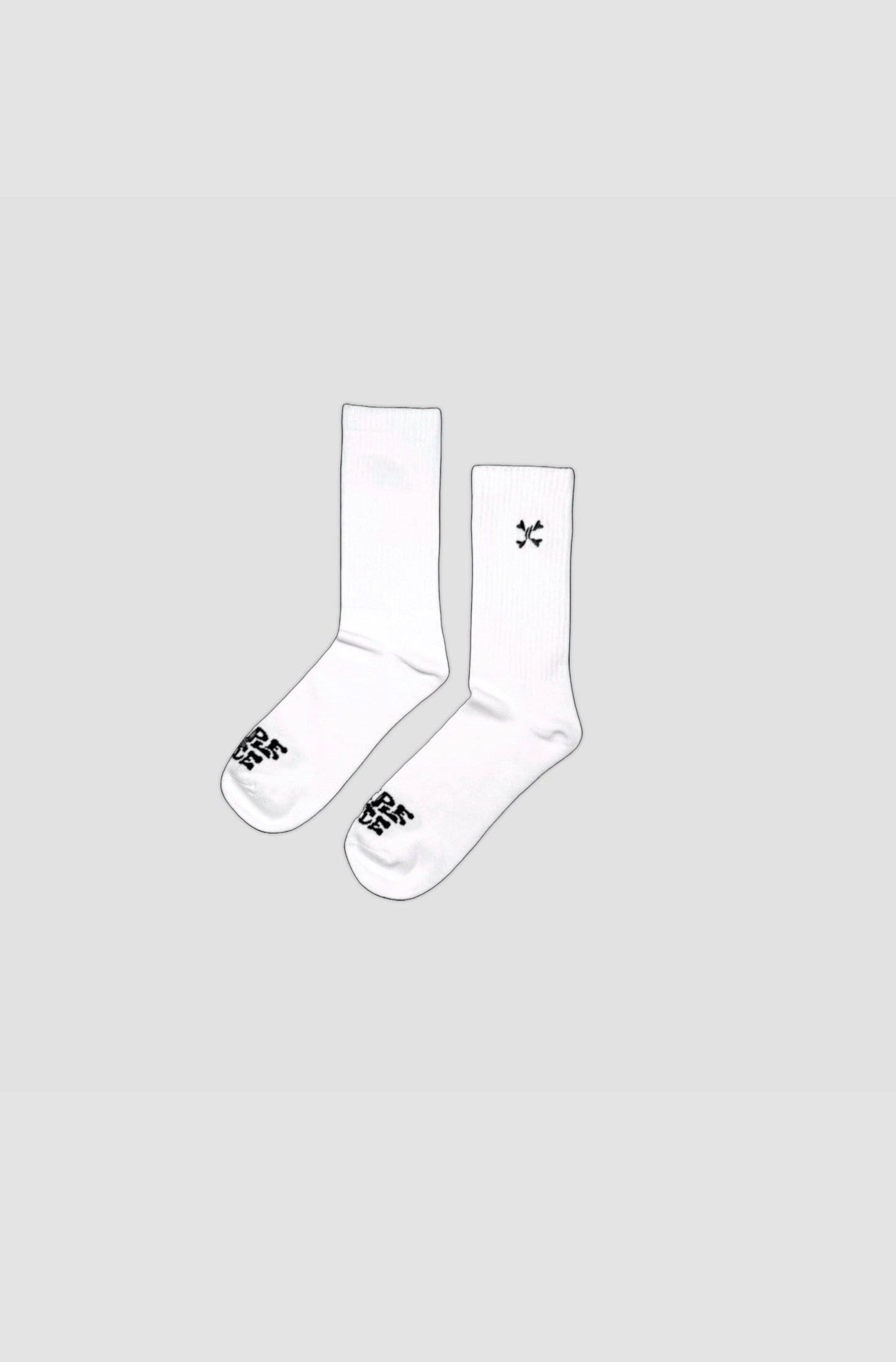 Logo socks White - Purple Place