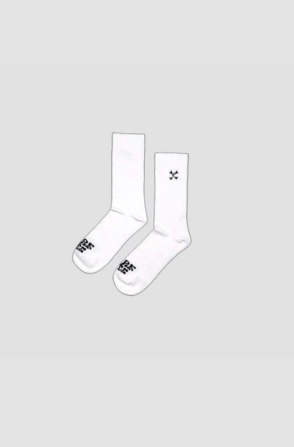 Logo socks White - Purple Place