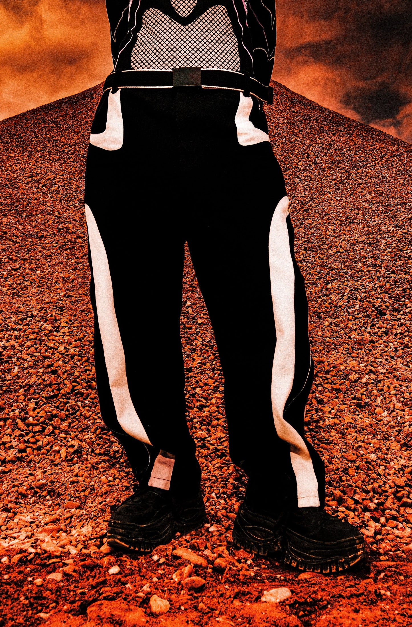 Moon Pant White - Purple Place