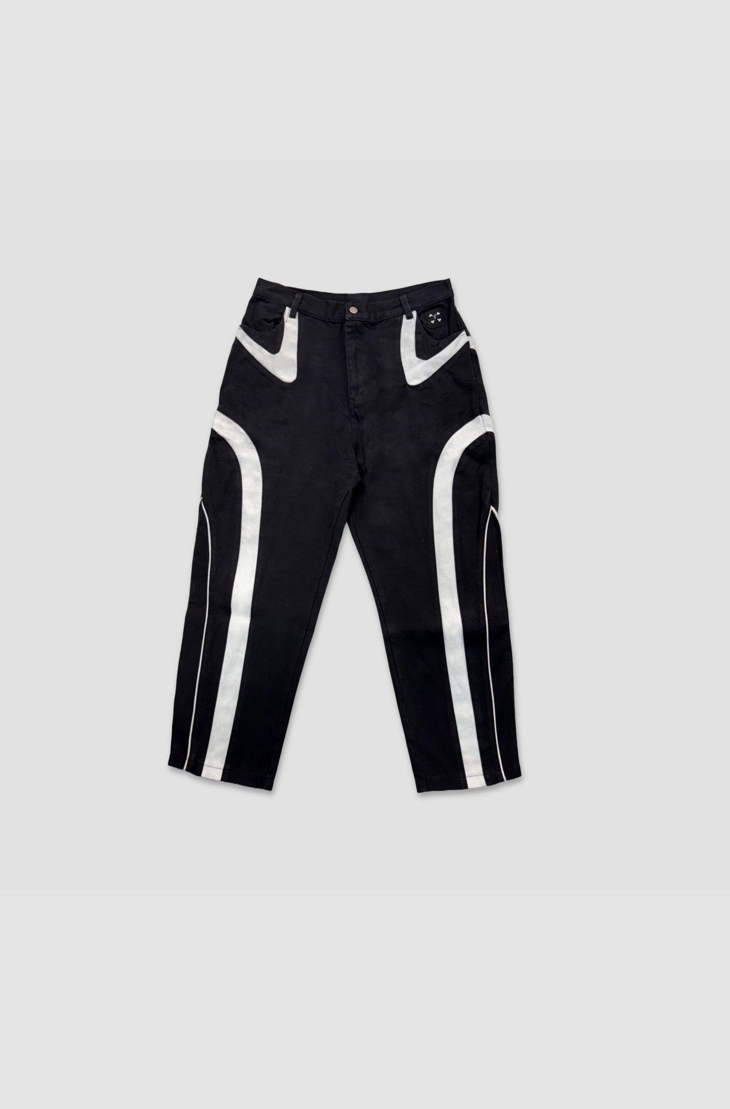 Moon Pant White - Purple Place