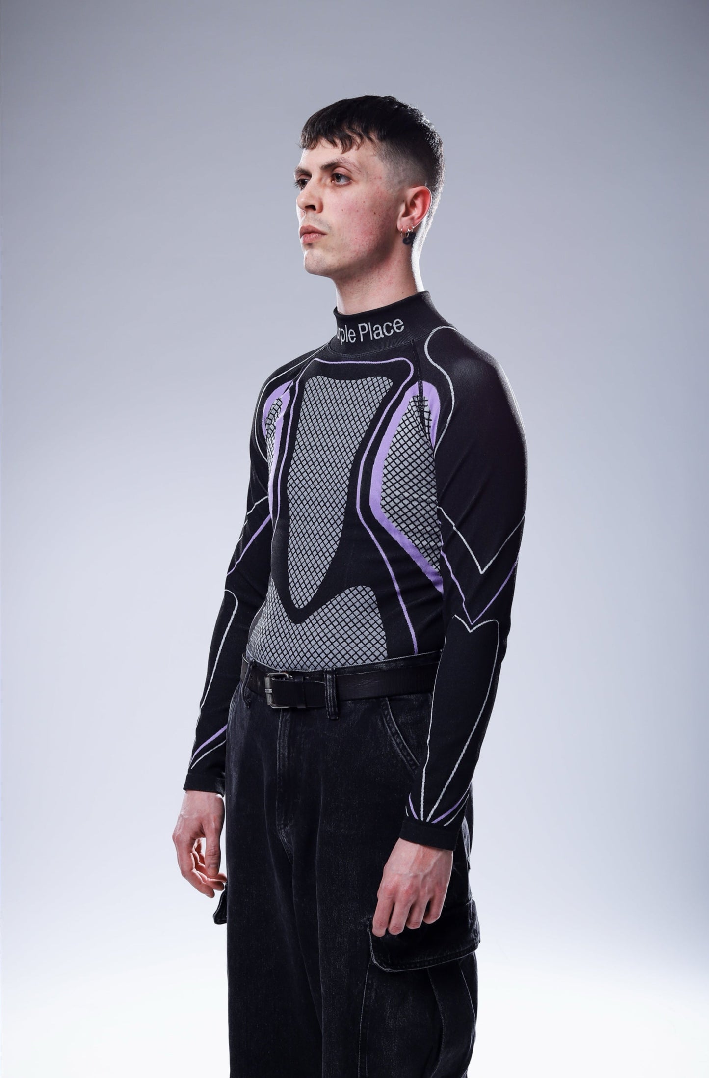 Tight Longsleeve Eclipse - Purple Place
