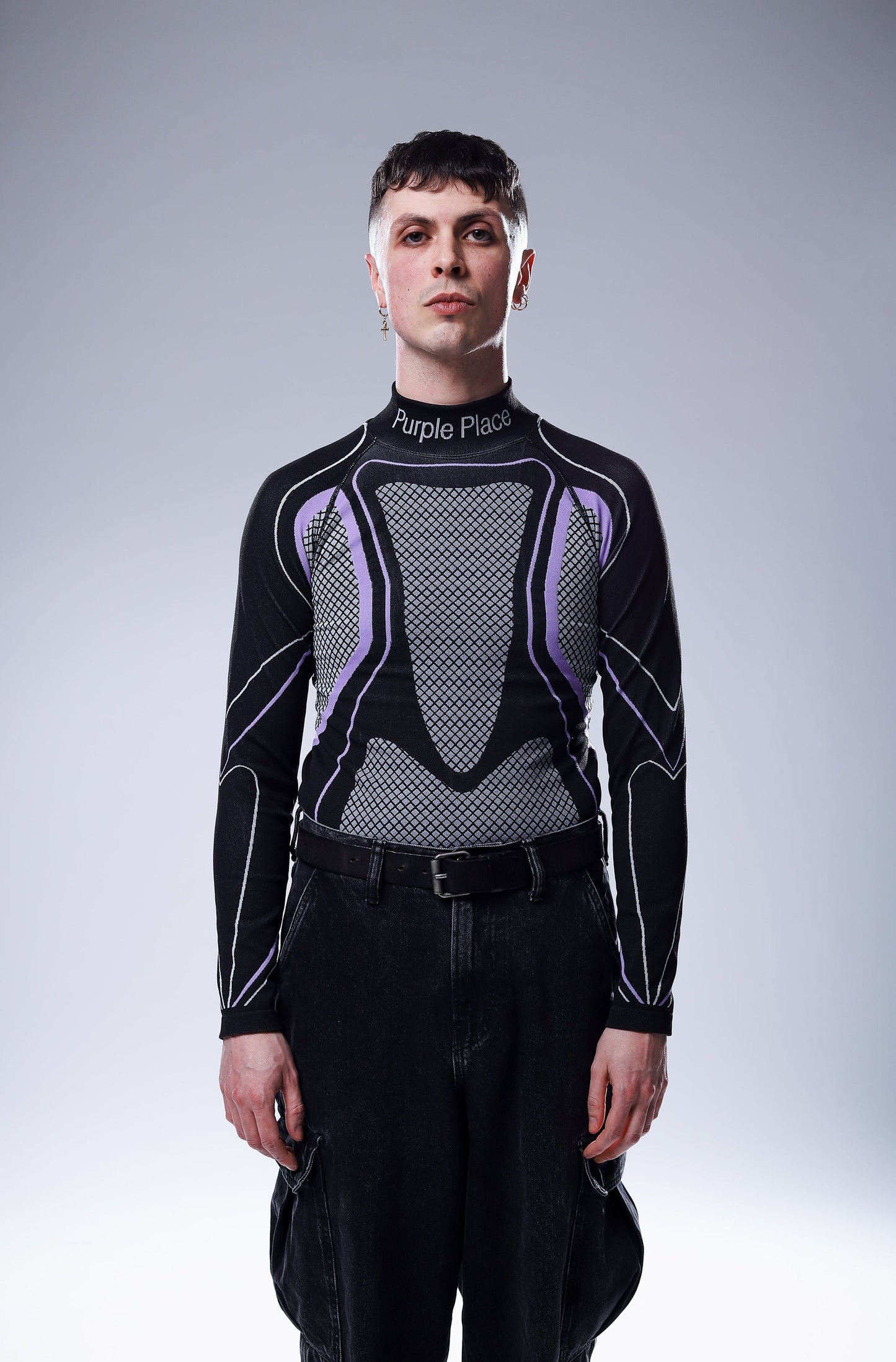 Tight Longsleeve Eclipse - Purple Place