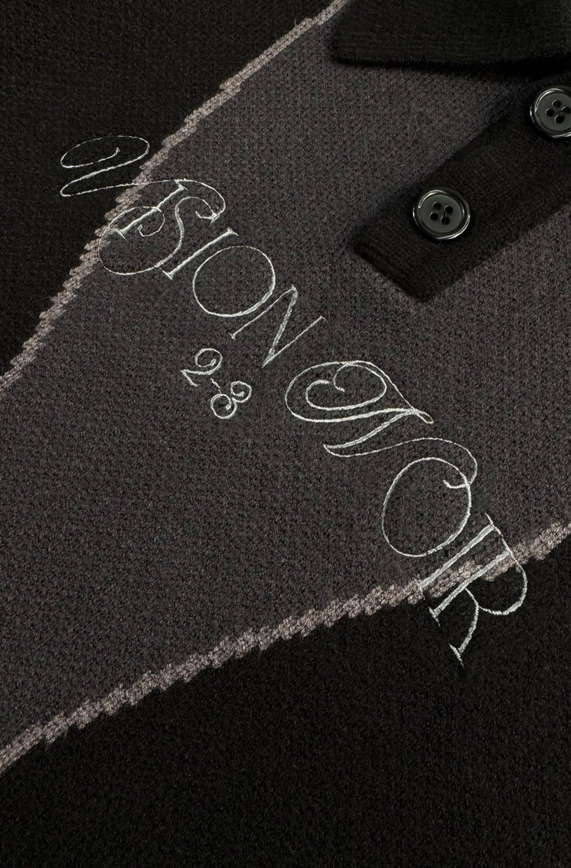 Vision Knit - Black & Gray - Purple Place