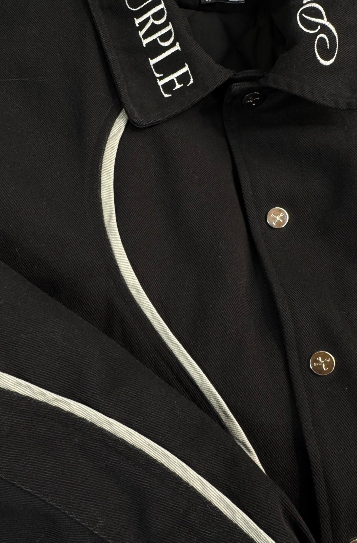 Wire Jacket - Black - Purple Place