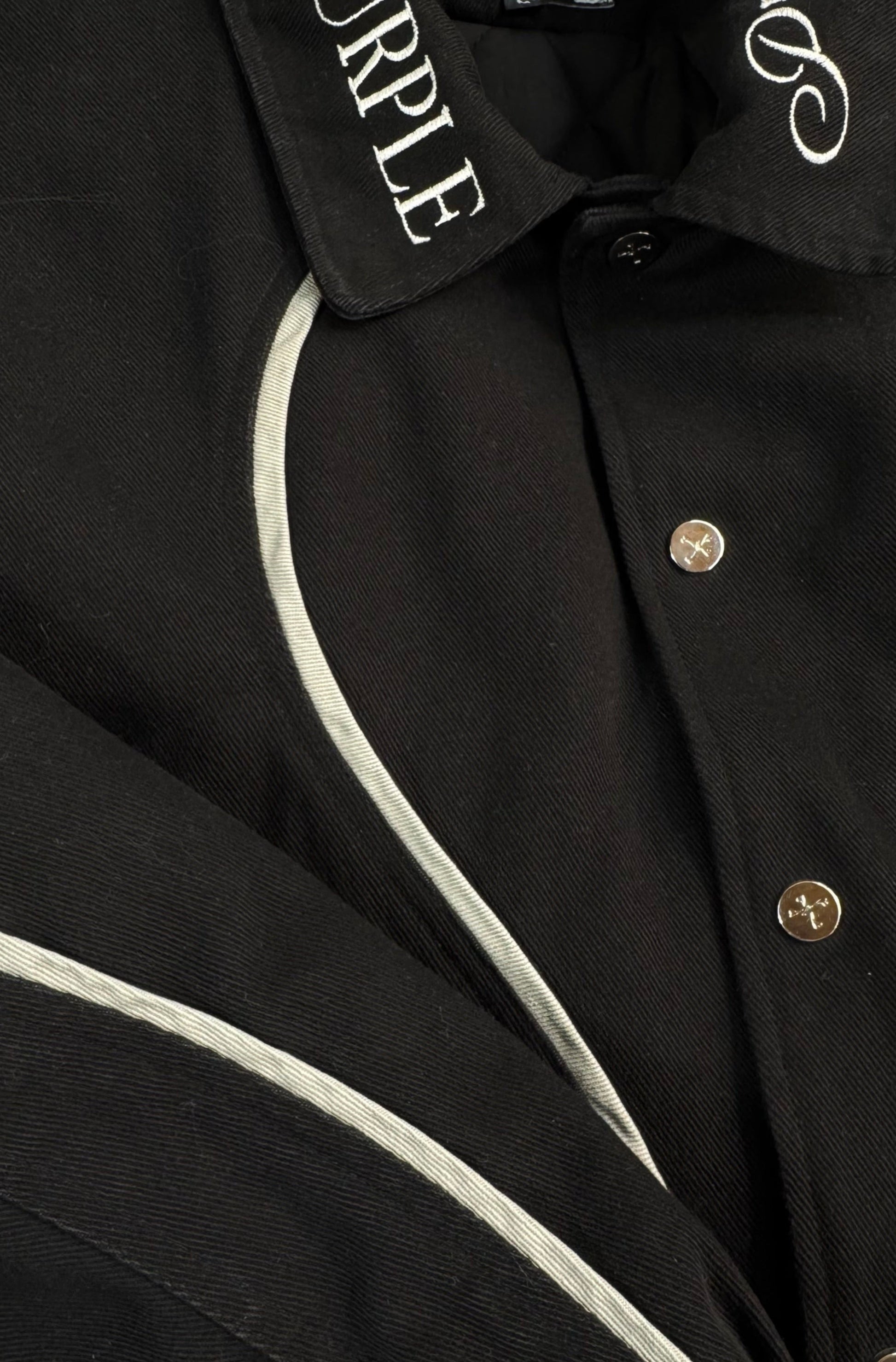 Wire Jacket - Black - Purple Place