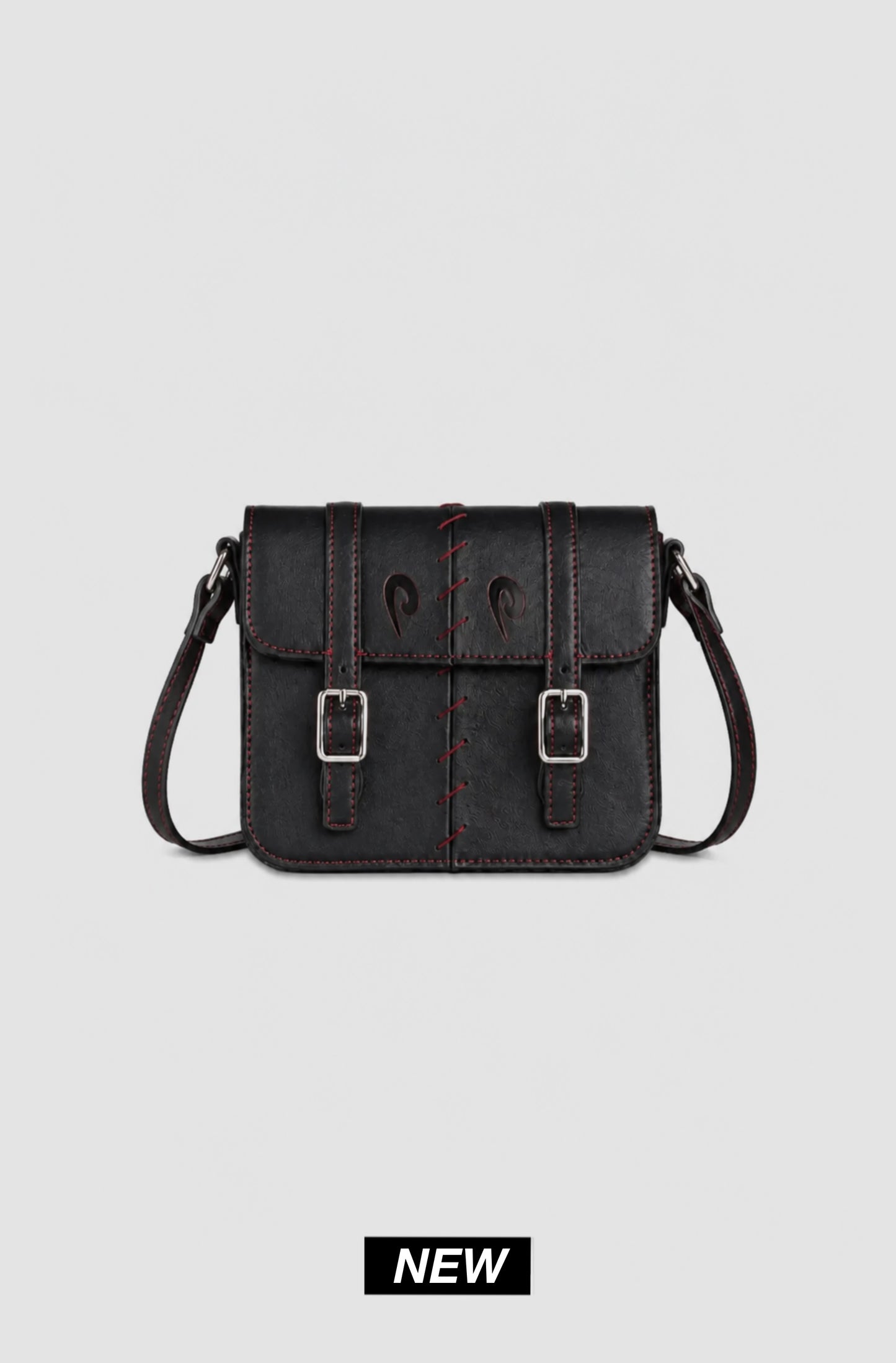 HOOK BAG - BLACK AND RED