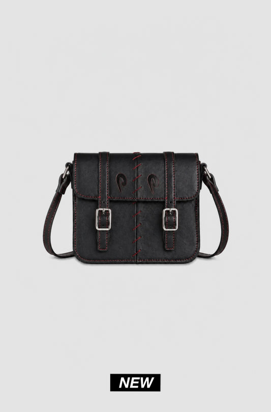 HOOK BAG - BLACK AND RED