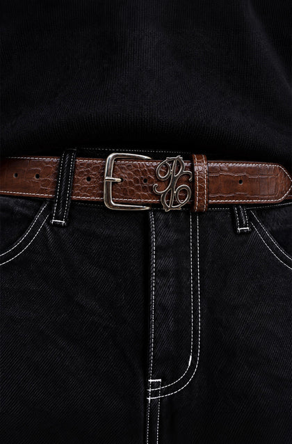 CRACKLE 96 BROWN BELT