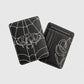 Origin Card Holder – porte-cartes cuir PU surpiqué blanc – photo 1