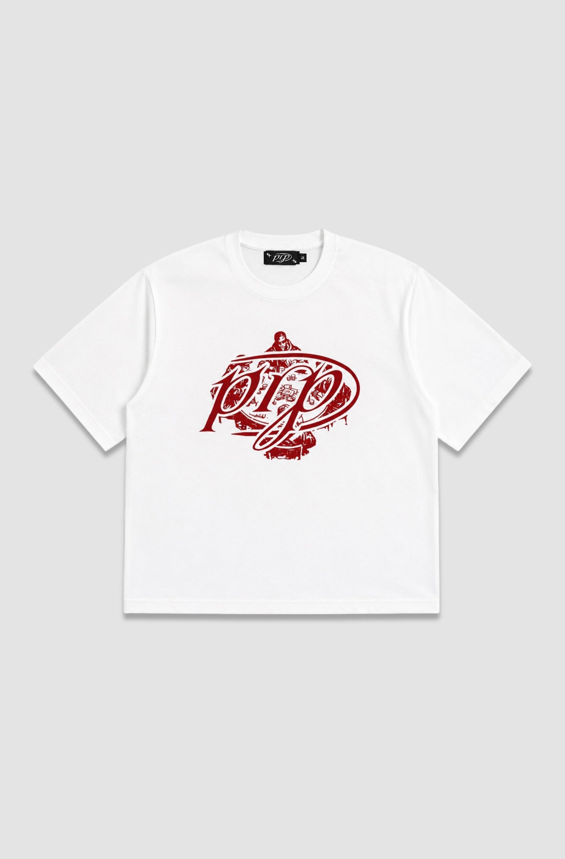 ACE CLUB LOGO WHITE TEE - Purple Place