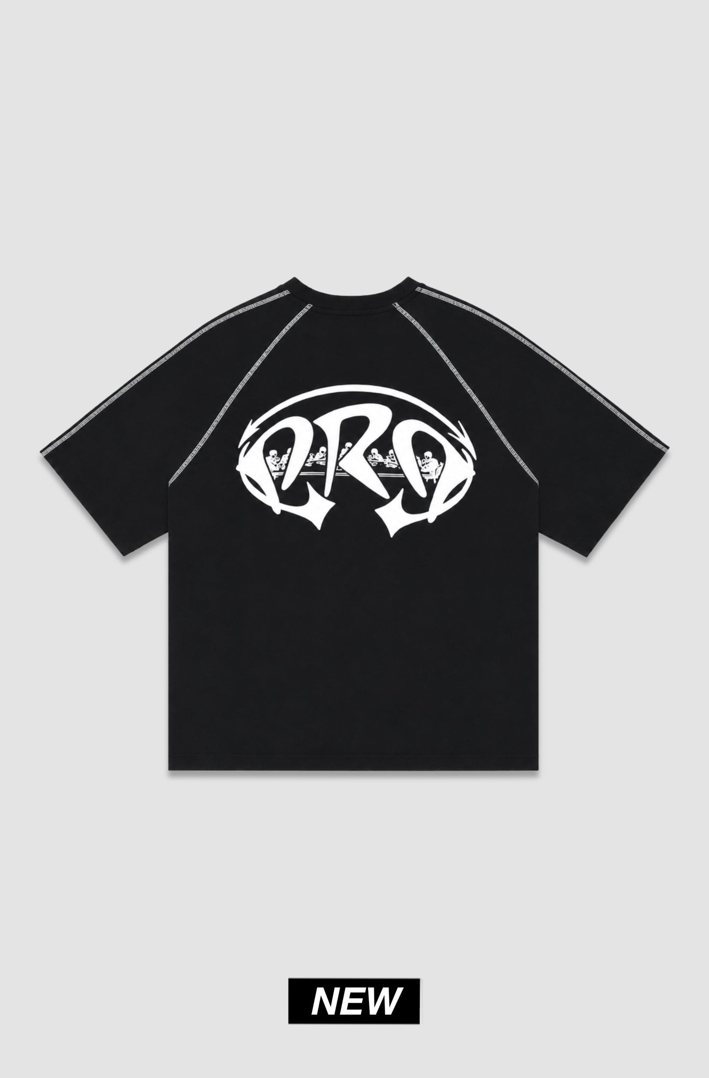 ACE CLUB TEE - BLACK - Purple Place