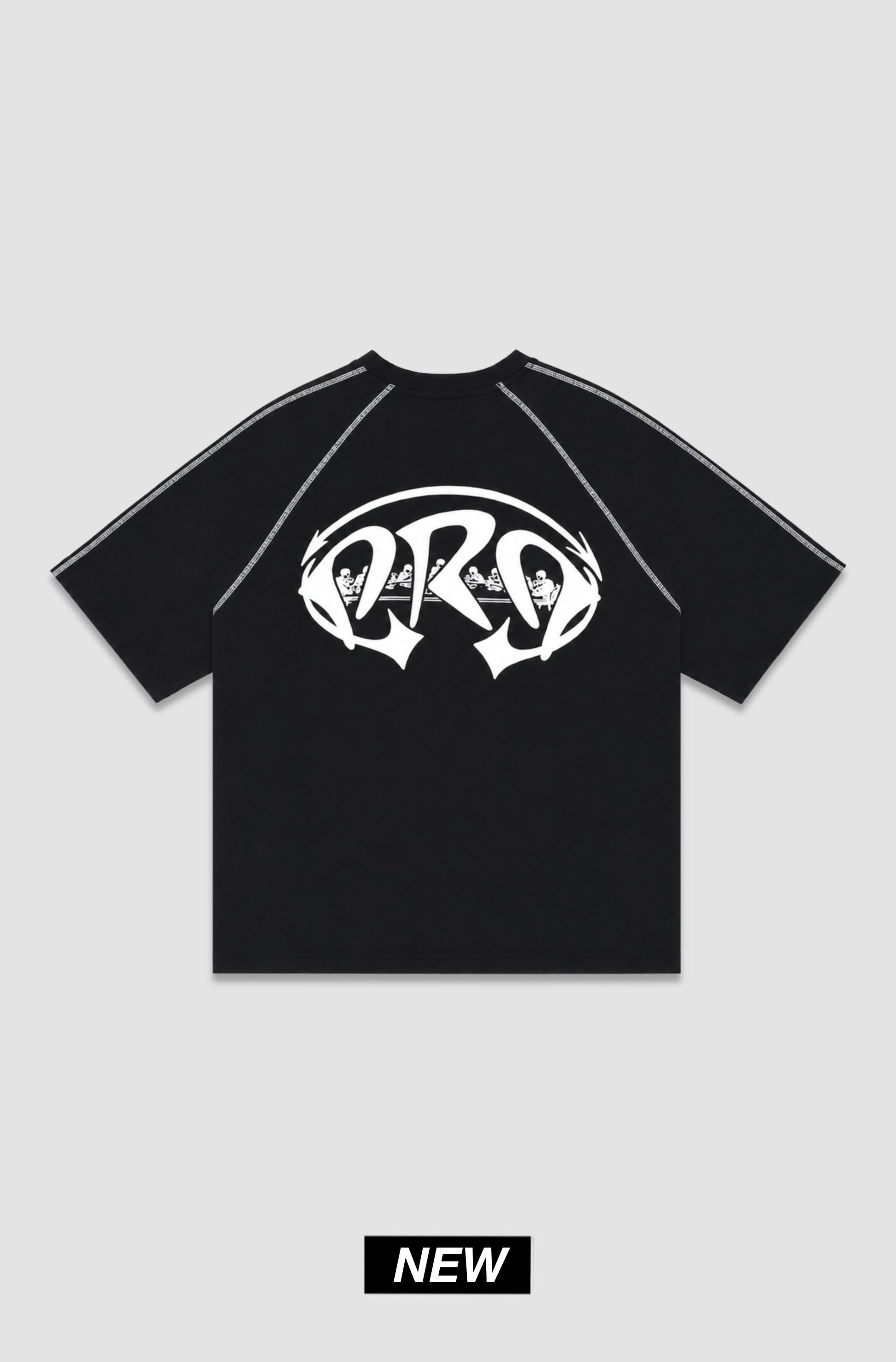 ACE CLUB TEE - BLACK - Purple Place