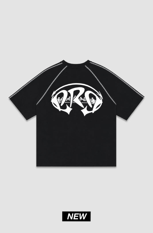 ACE CLUB TEE - BLACK - Purple Place