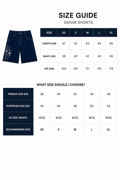 ACE JORTS - NAVY BLUE - Purple Place