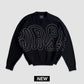 Aura Knit - Black - Purple Place