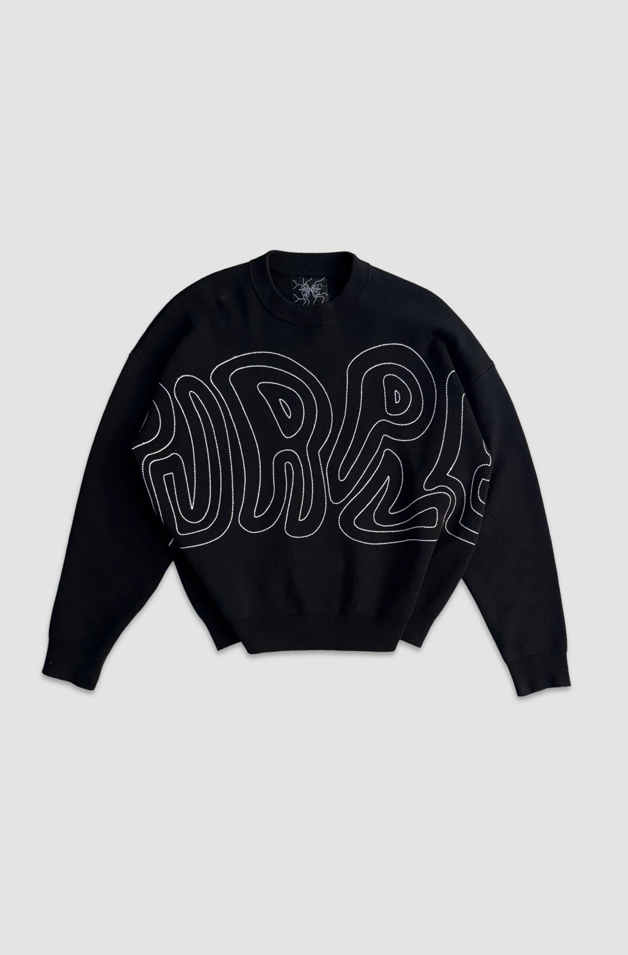 Aura Knitwear - Black (PRÉCOMMANDE) - Purple Place