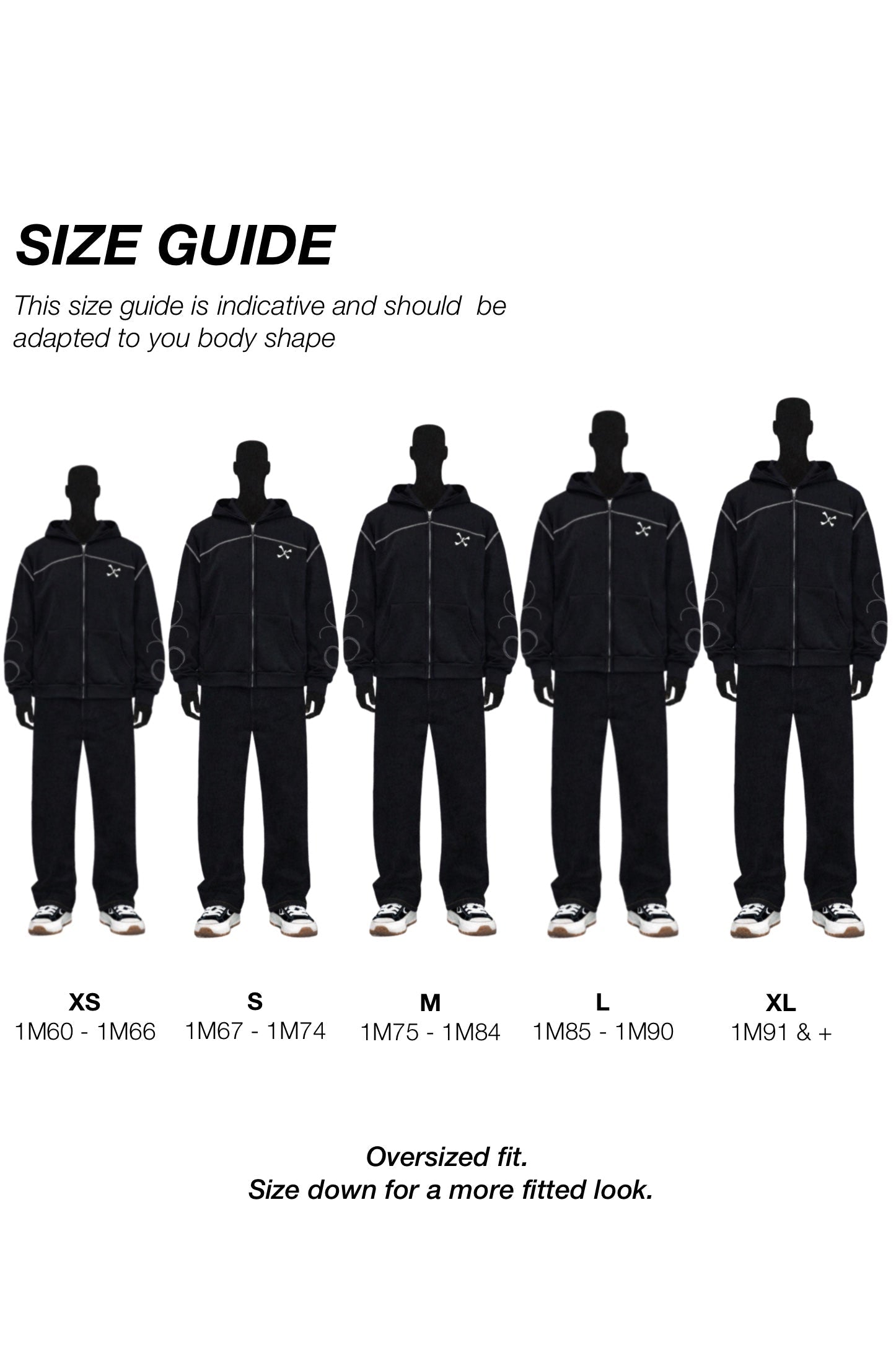 AURA ZIP BLACK - Purple Place