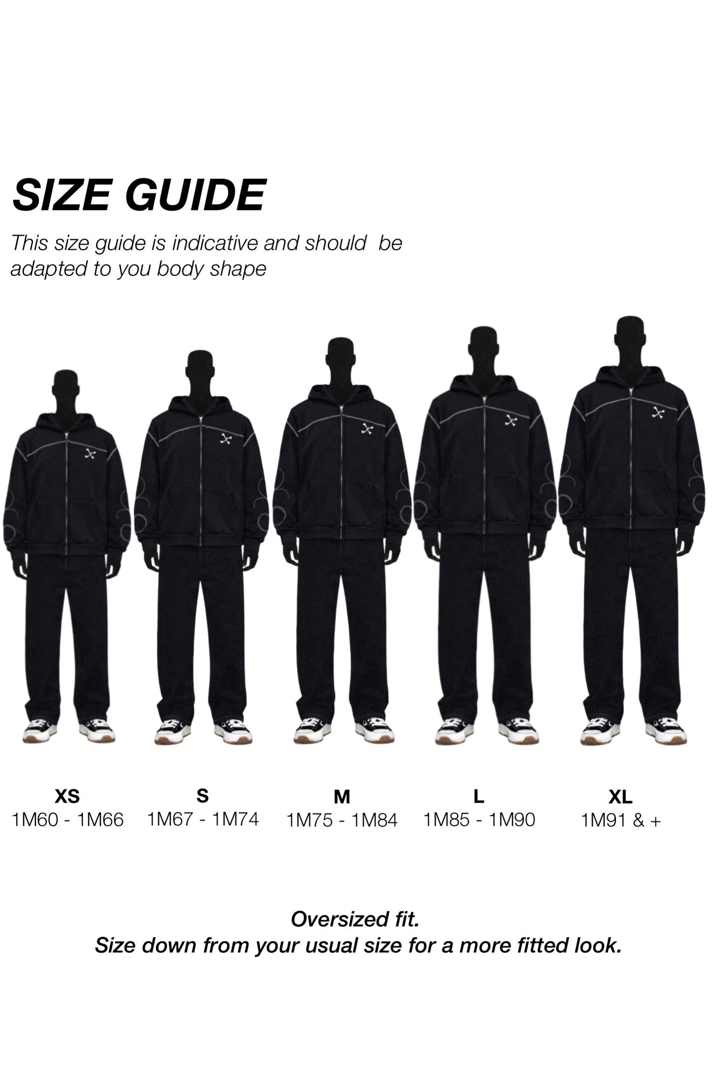 AURA ZIP BLACK - Purple Place