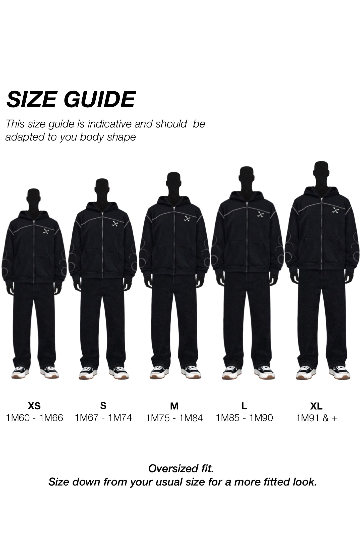 AURA ZIP BLACK - Purple Place