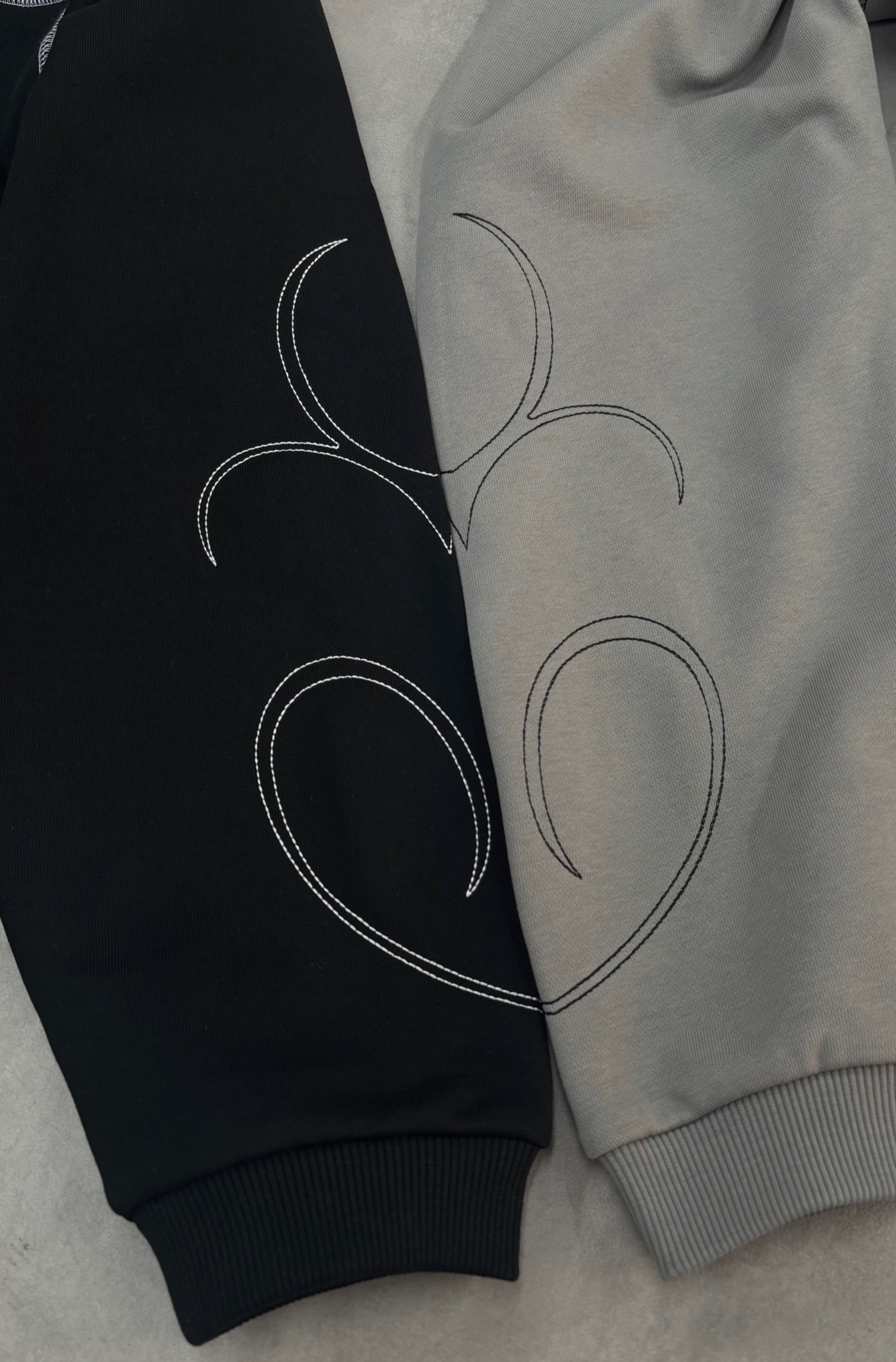 AURA ZIP GRAY - Purple Place