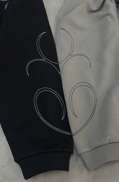 AURA ZIP GRAY - Purple Place