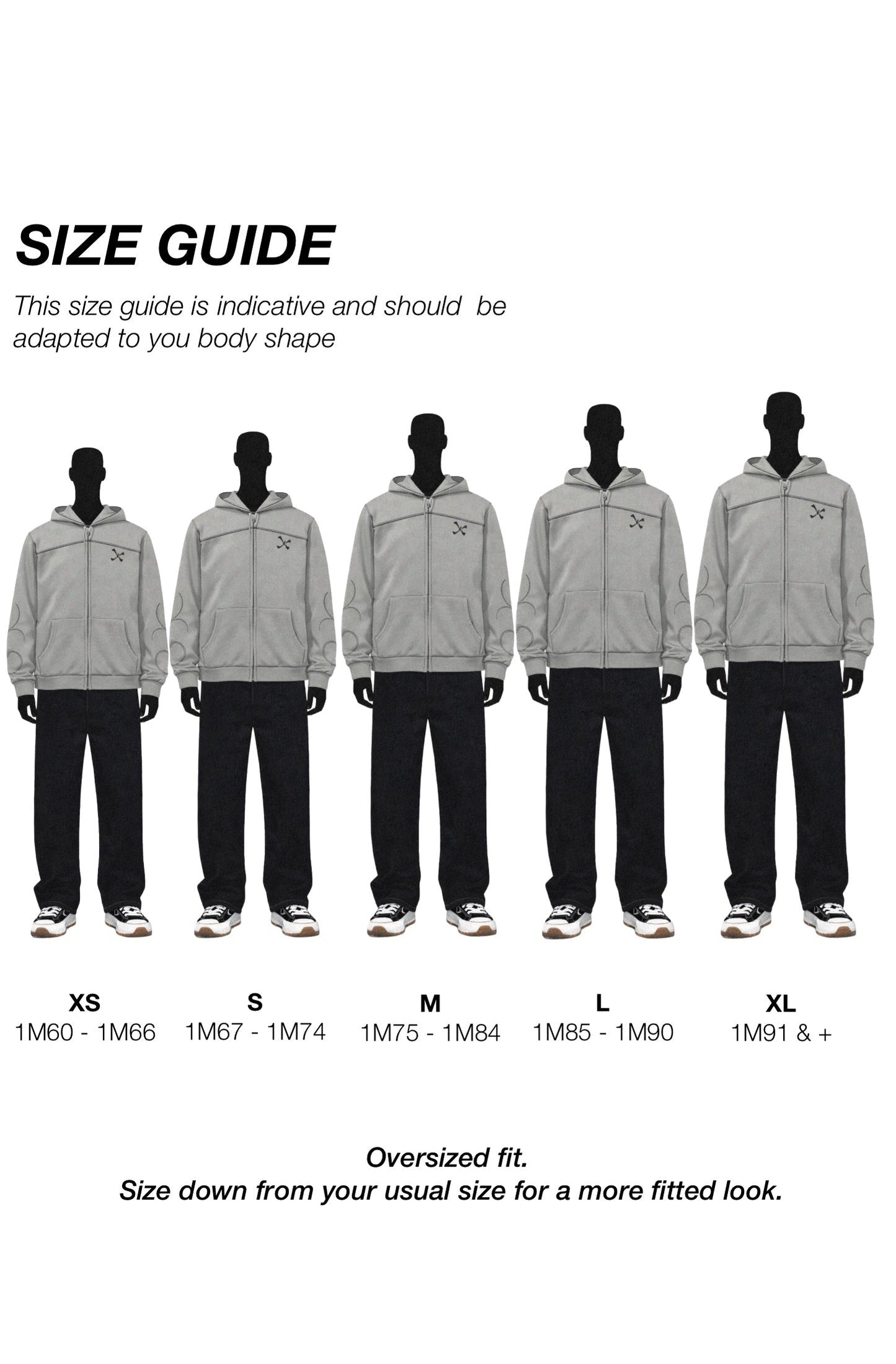 AURA ZIP GRAY - Purple Place