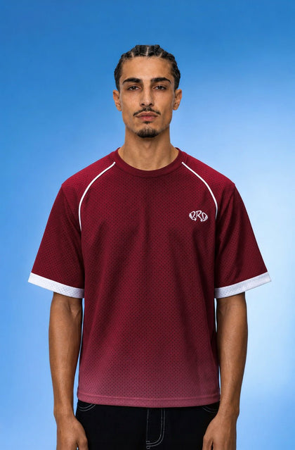 FADED RED JERSEY - Purple Place