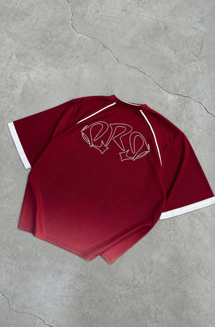 FADED RED JERSEY - Purple Place