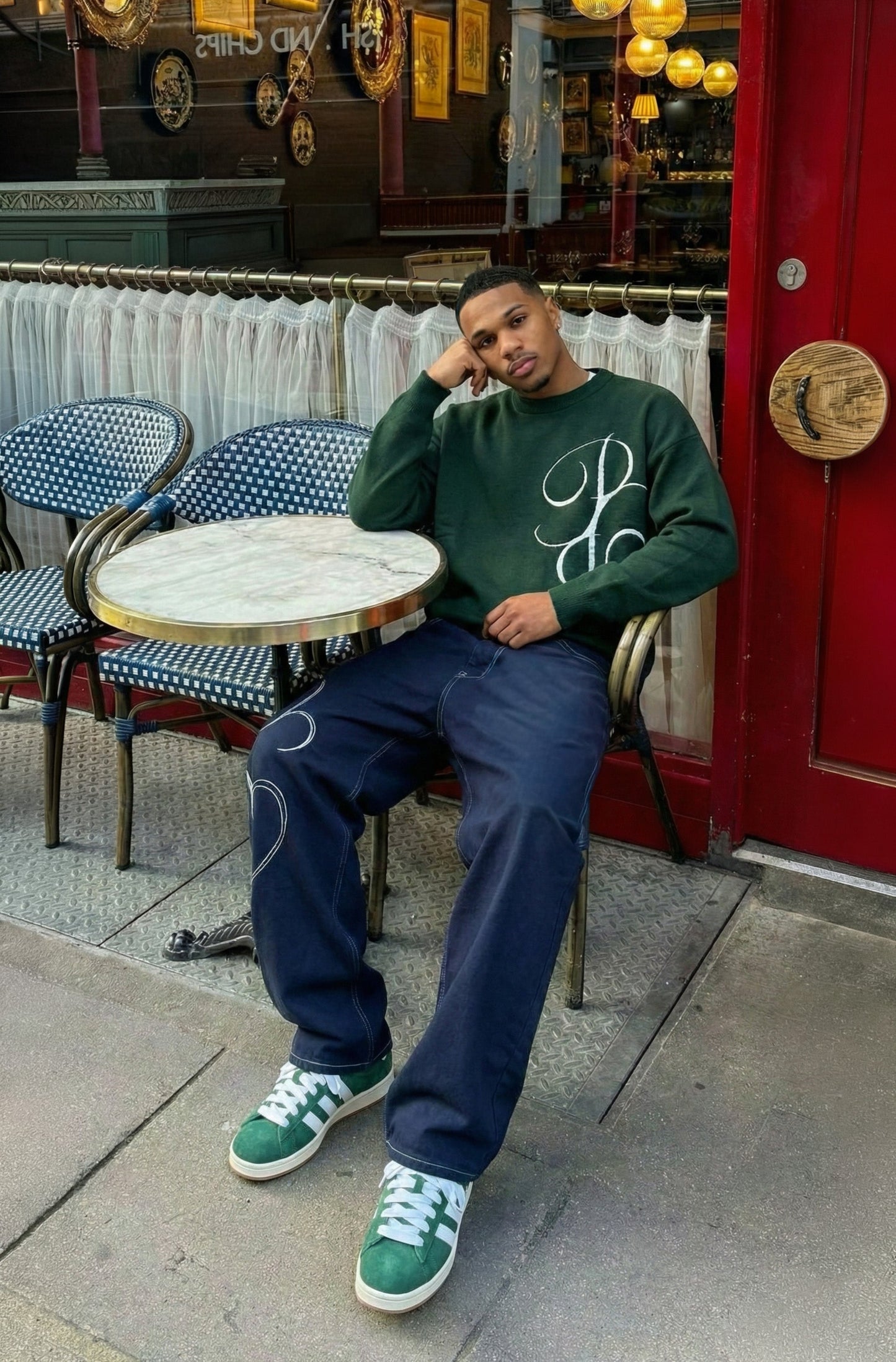 Green 96 Knitwear - Purple Place