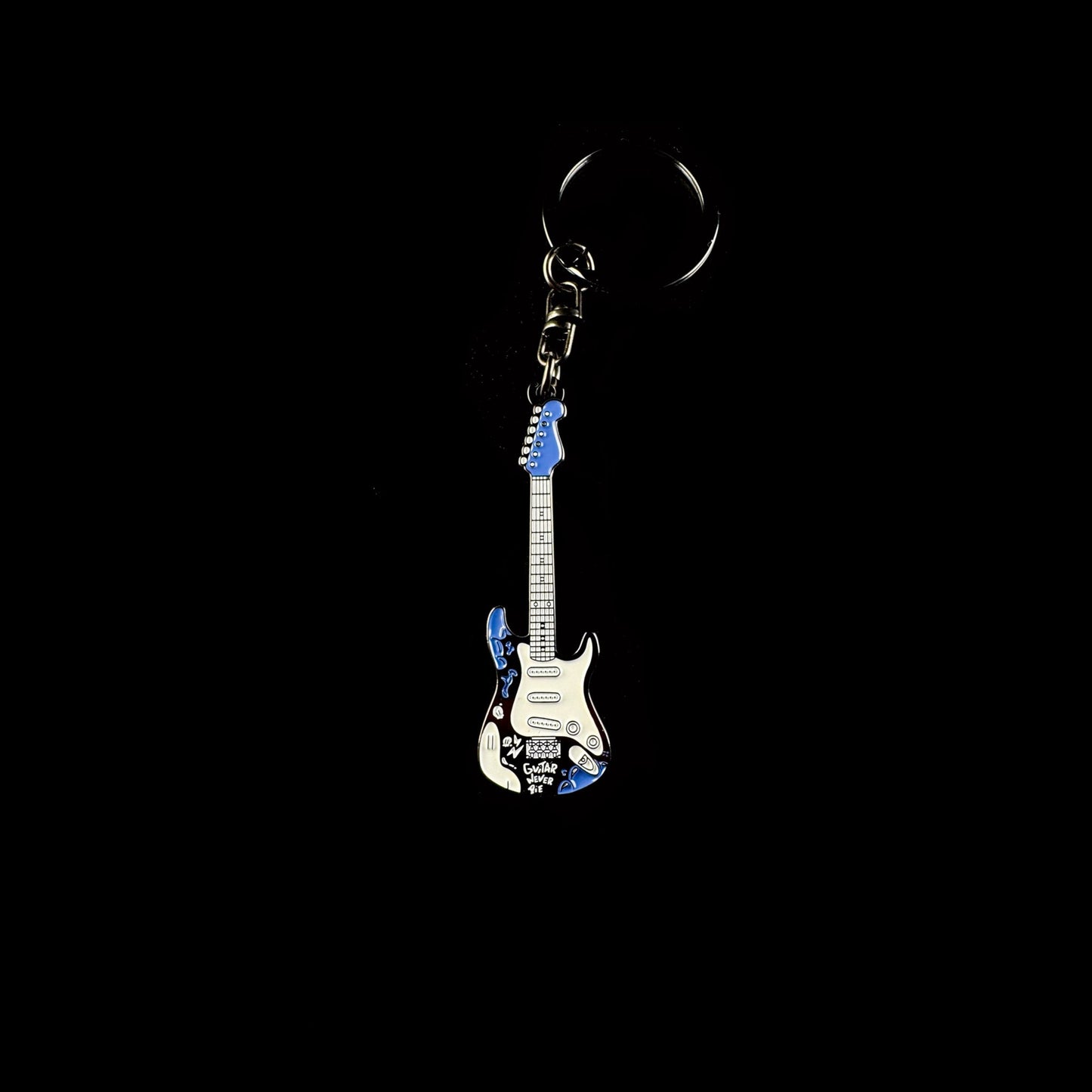 Guitar Key Ring - Purple Place