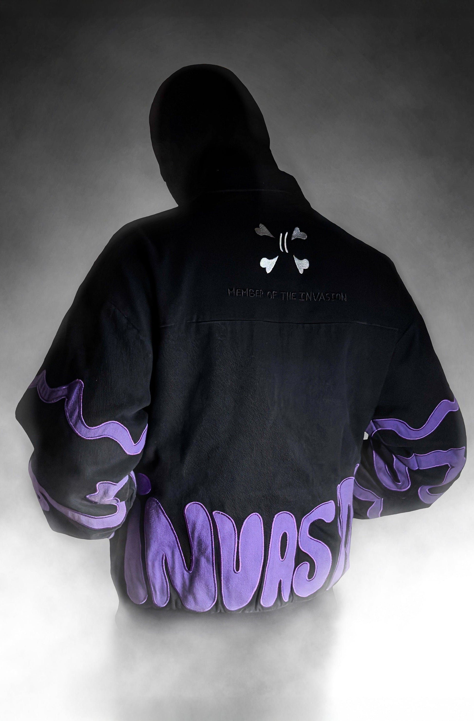 Invasion Jacket Black (Sold out) - Purple Place