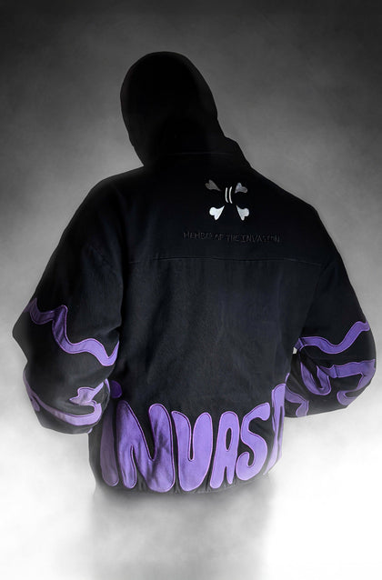 Invasion Jacket Black (Sold out) - Purple Place
