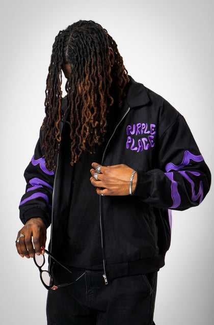 Invasion Jacket - Black (Sold out) - Purple Place