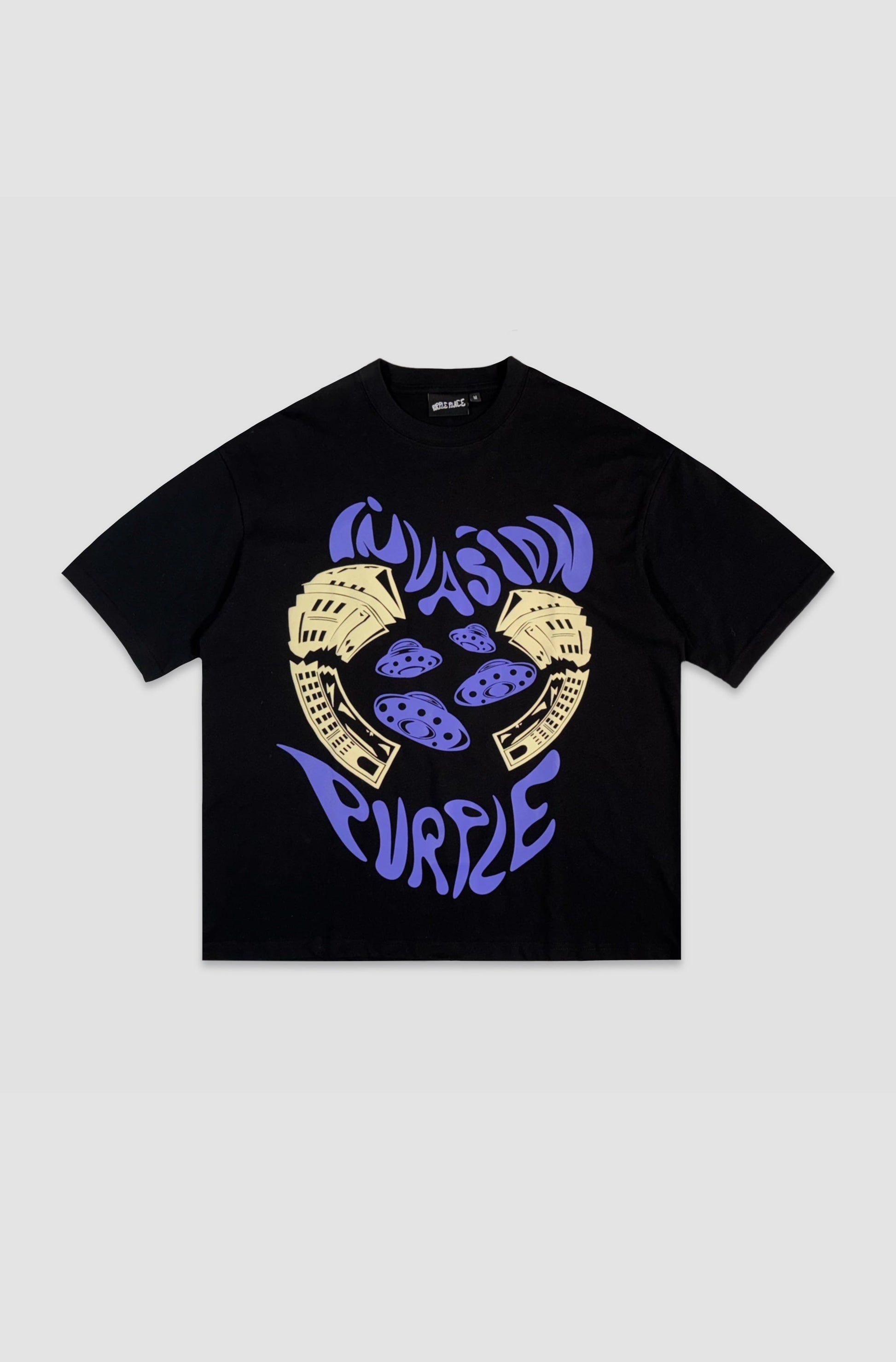 Invasion T-shirt - Purple Place