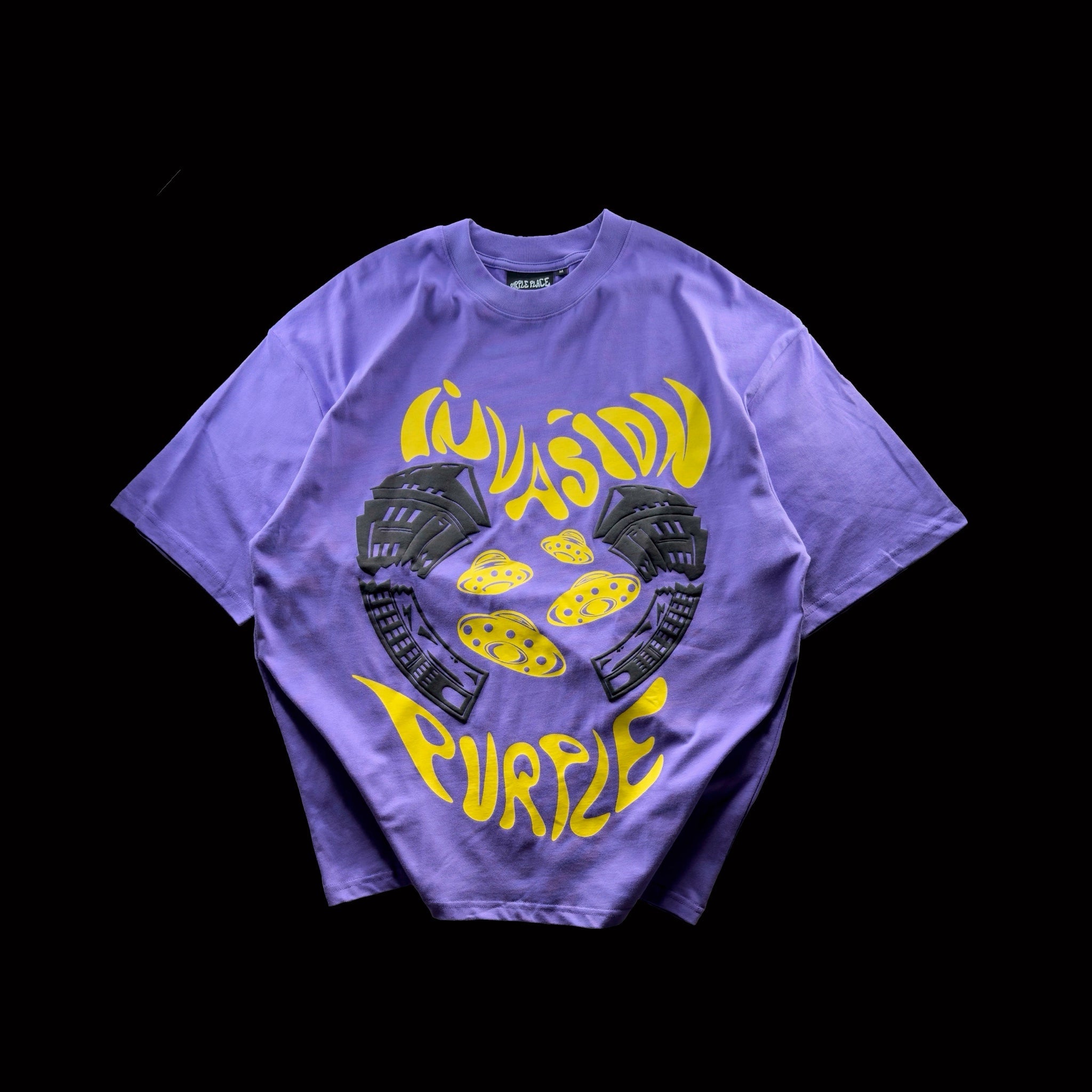 Invasion T-shirt Purple - Purple Place