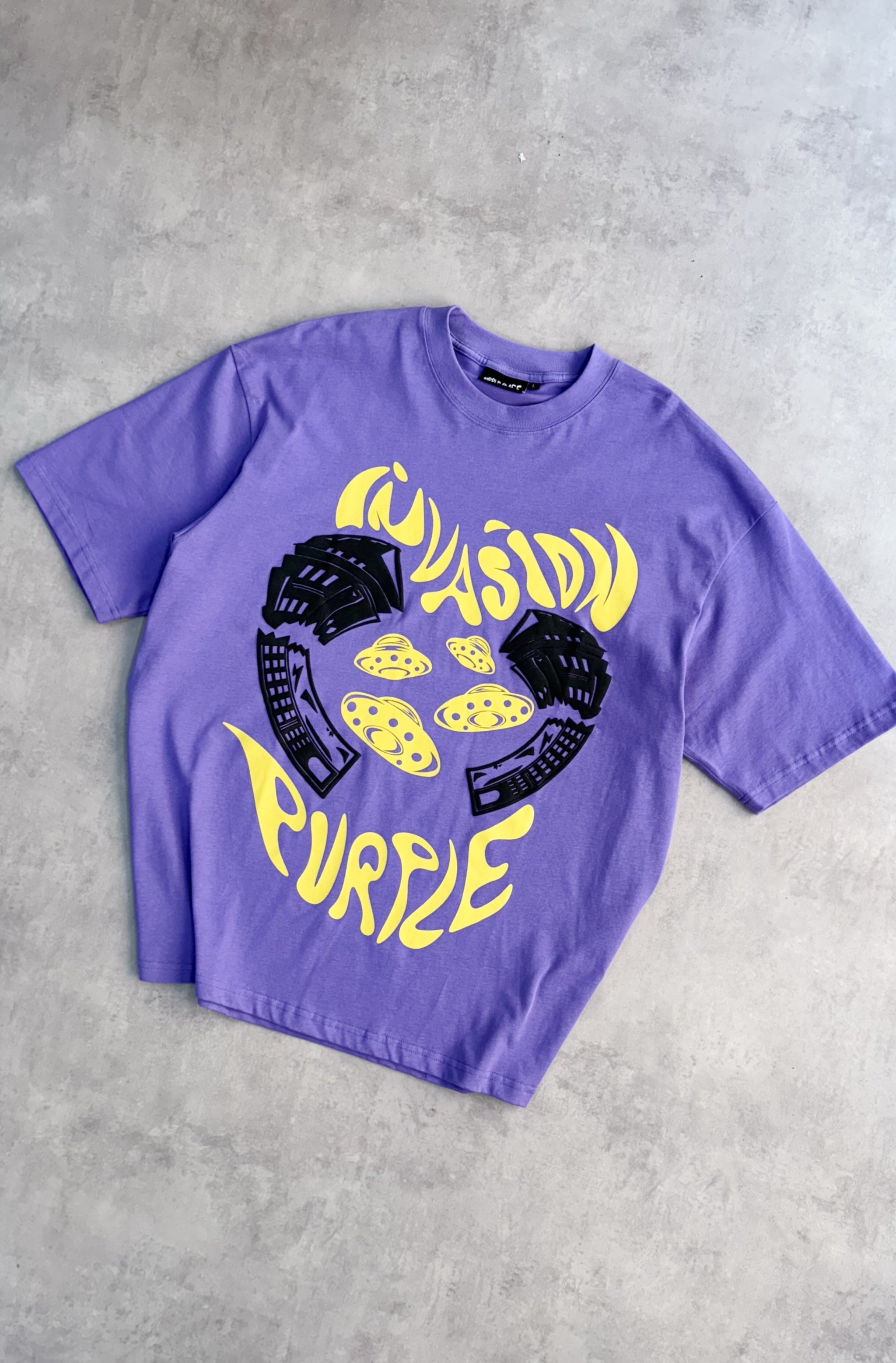Invasion T-shirt - Purple - Purple Place