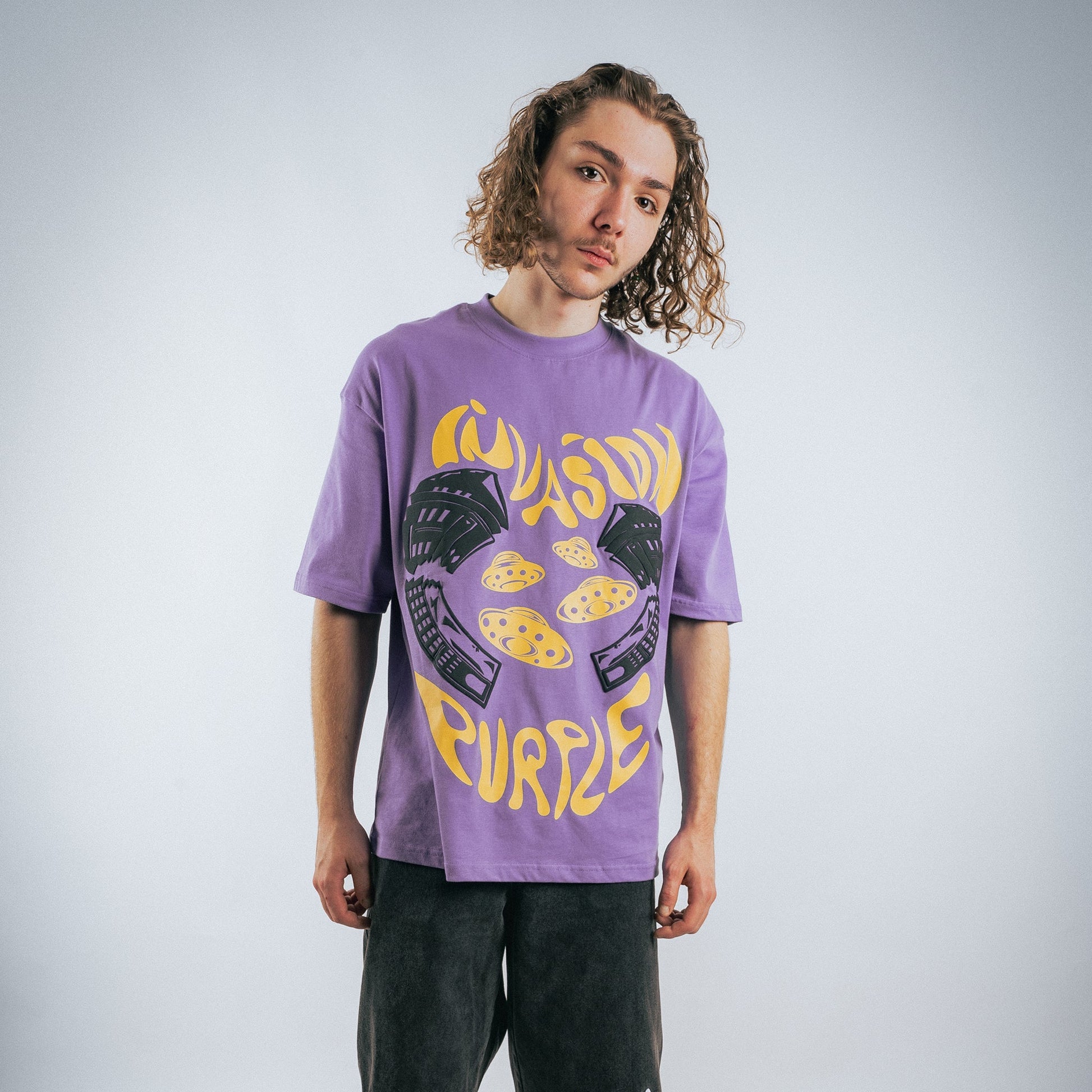 Invasion T - shirt Purple - Purple Place