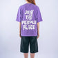JOIN THE PURPLE PLACE T - SHIRT - PURPLE - Purple Place