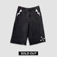 Jorts - Black - Purple Place