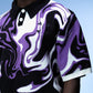 KNIT TEE WHITE / BLACK / PURPLE (SOLD OUT) - Purple Place