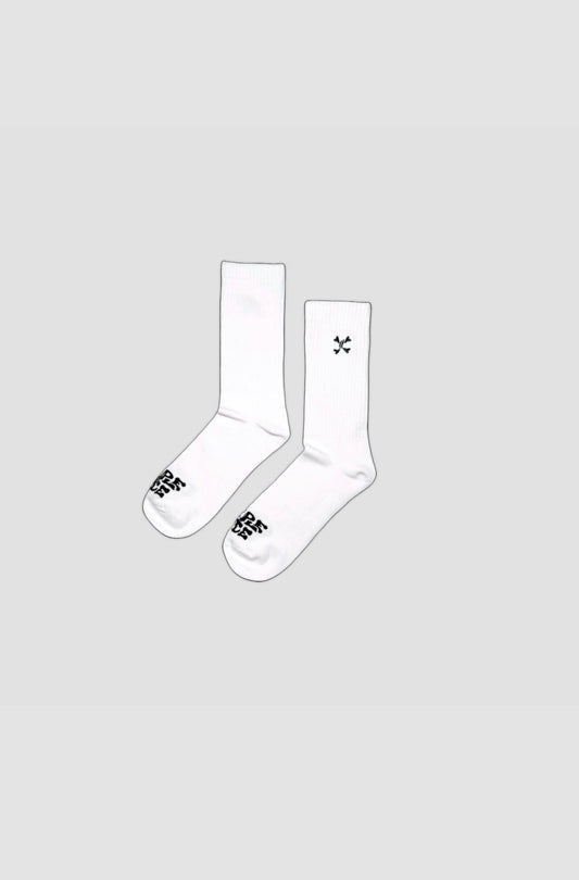 Logo socks White - Purple Place