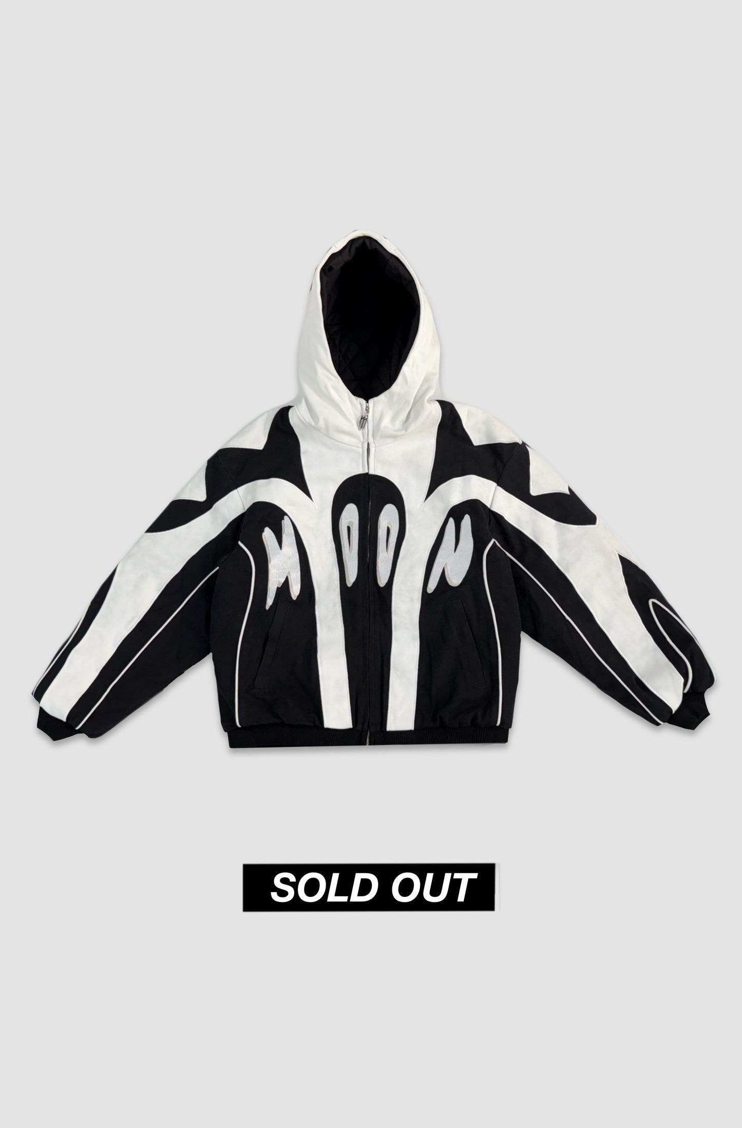 Moon Jacket - White - Purple Place