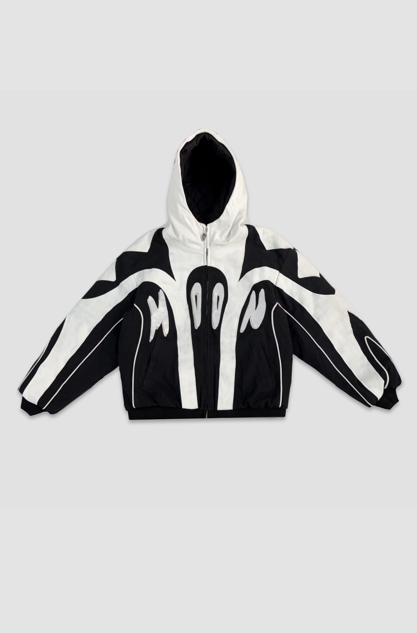 Moon Jacket White - Purple Place