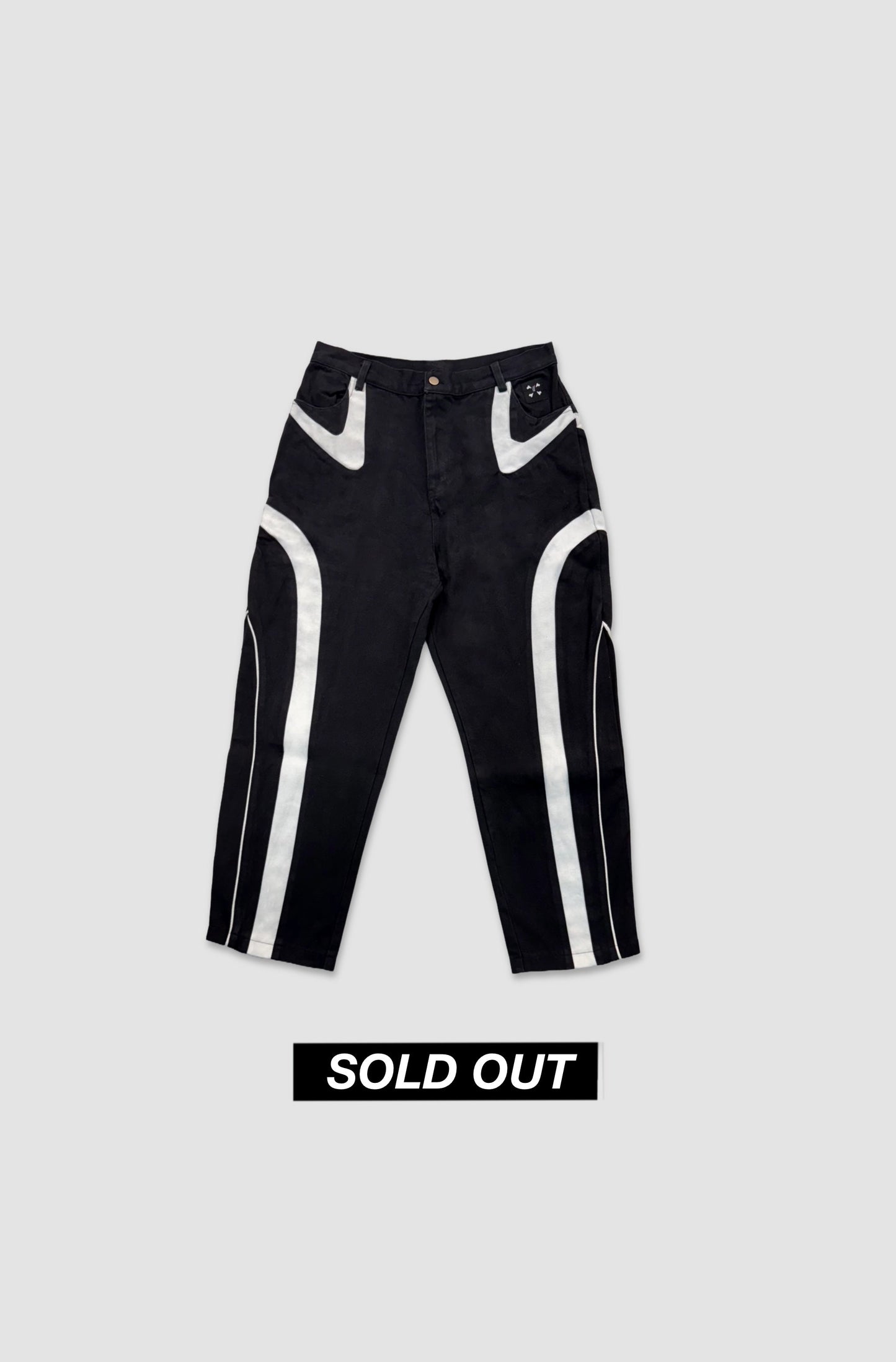 Moon Pant - White (sold out) - Purple Place
