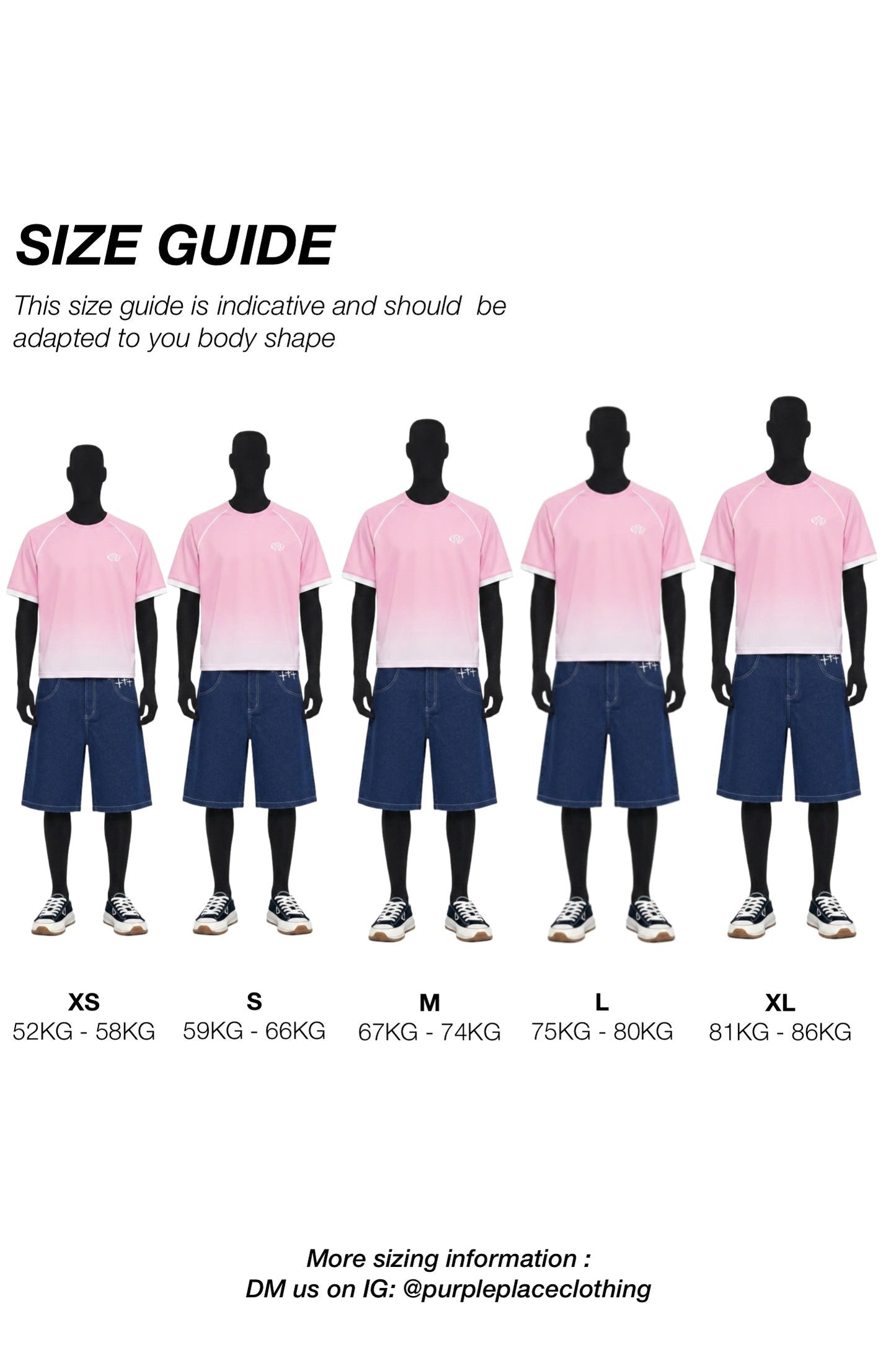 NAVY BLUE JORTS - Purple Place