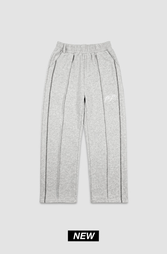 OVERSIZED GREY JOGGER - Purple Place