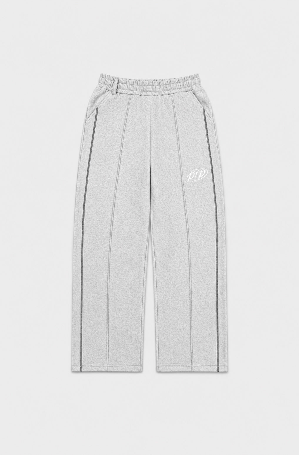 OVERSIZED GREY JOGGER - Purple Place